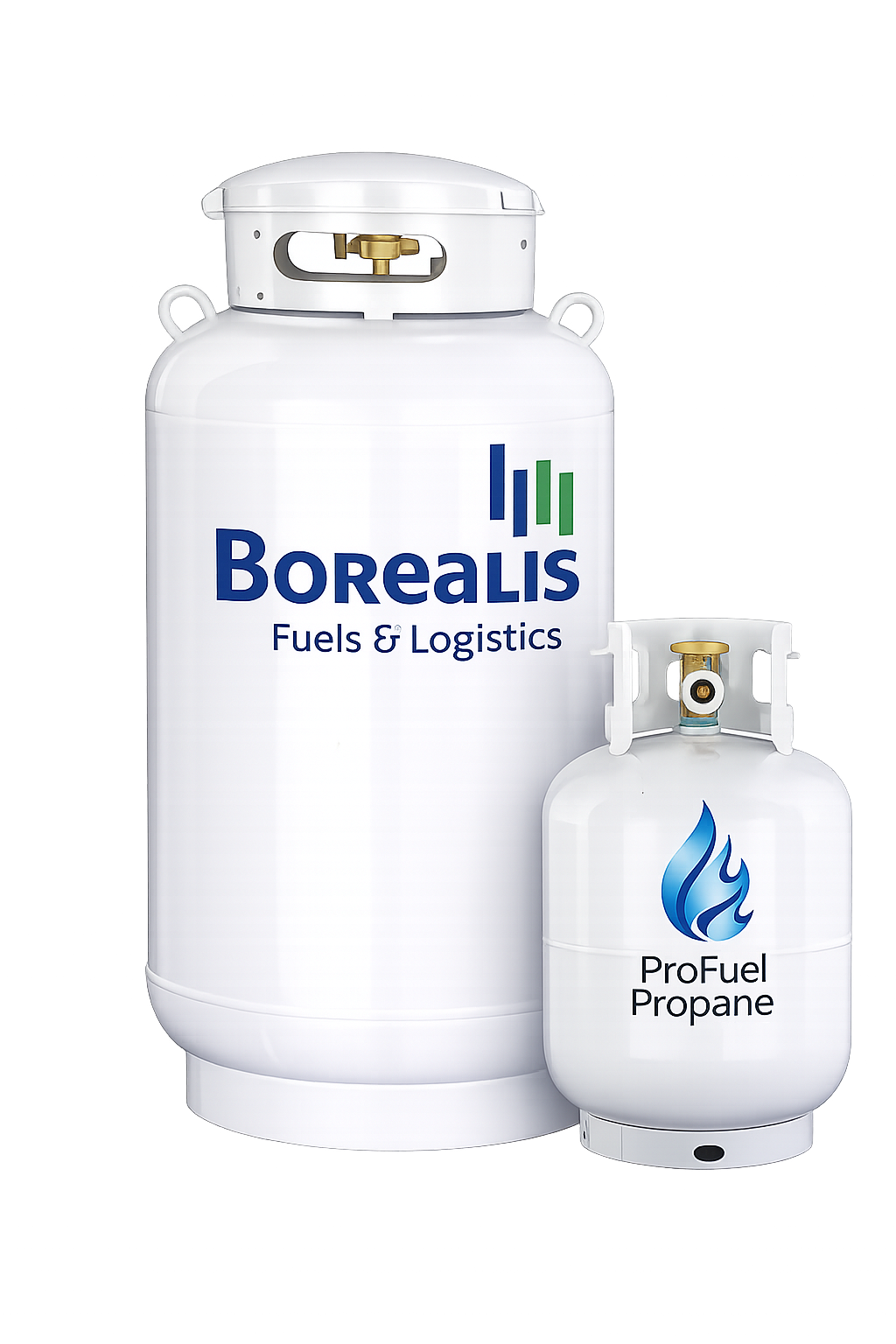ProFuel & Borealis Large and Small Propane Tanks - Powell River, BC